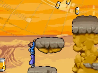 It is possible to climb ledges