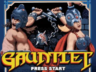Gauntlet: title screen