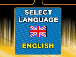 Select your language.