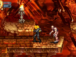 Enemies with different color scehemes are stronger