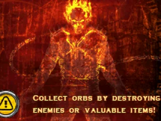 In between level segments, the game shows you hints