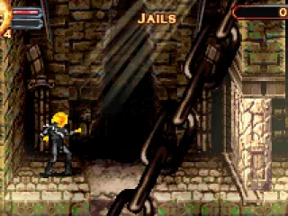 Start of the first level, the jails of hell