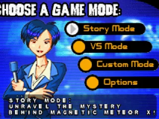 Main menu.