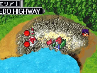 Map of the first area