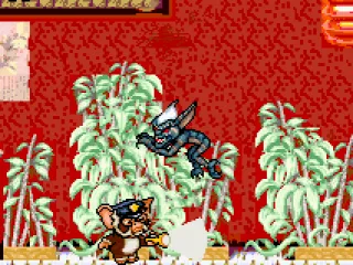 Jumping over the enemy