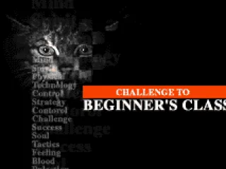 Welcome in beginner's class