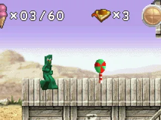 These lollipops give Gumby special powers!