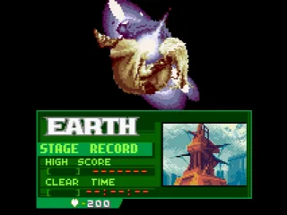 Stage selection screen