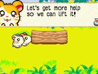 Seems the log is too heavy for two Ham-Hams