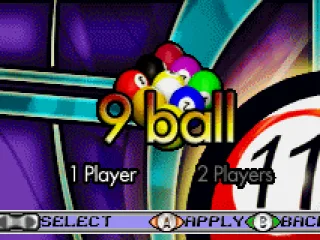 Arcade mode - 9 ball