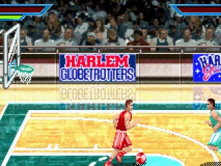 Just in time to pick up the ball.