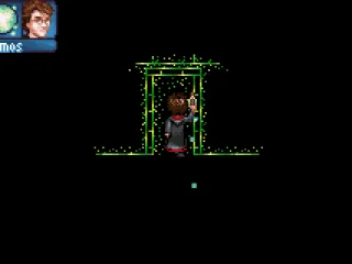 Using the Luminos-spell to light up a dark passage