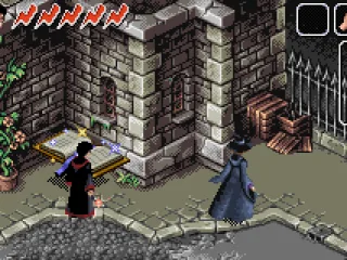 Walking around in the town