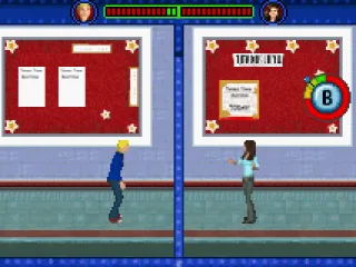 A classmate wants dance with Gabriella.