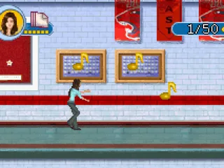 Gabriella must collect these music notes.