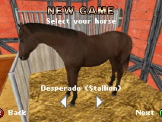 Choosing a horse for a new game