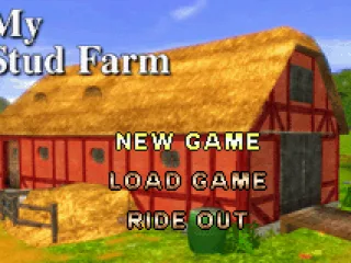 Title screen and main menu