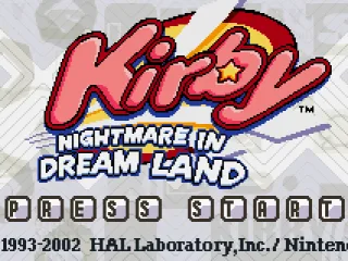 Title screen (US version)