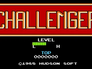 Challenger: Start Screen