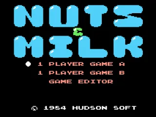 Nuts & Milk: Start Screen