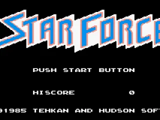 Star Force: Start Screen