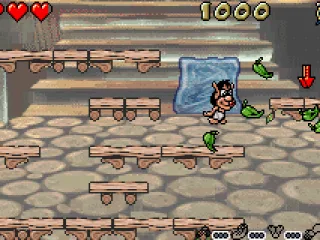 The more you stack your enemies together - the bigger the ice cube becomes. Just be careful as sometimes these things contain monsters inside.