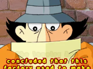 And Gadget reads it like if he was a typewriter, just like the show. Unfortunately, it doesn't self-destruct on Quimby's face like in the show