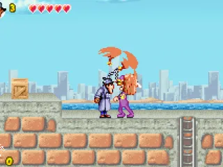 Using the Gadget Mallet against an enemy