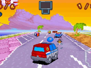 Attempting to hit Quimby with a missile