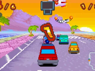 Getting ready to race...