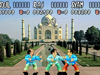 India. The guy in the middle has no chance?