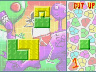 In this puzzle, you need to cut up pieces to make rectangles