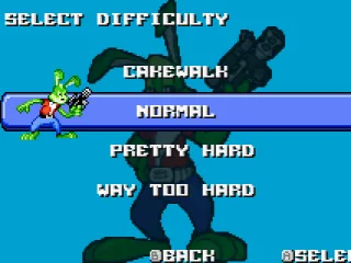 There are four difficulty levels in the game.