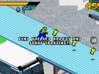 The search for best graffiti points start now: it's spraying time!