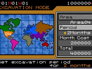 In order to have any dinosaurs in your park, you will need to excavate DNA pieces, so send out a team