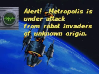 Metropolis is under attack