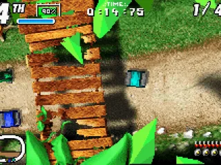 Driving under a bridge