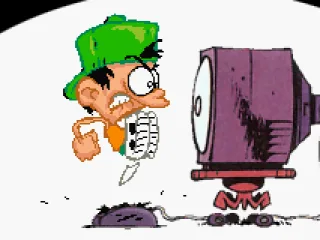 Kid doen't like loosing at all.