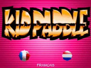 You can choose between French and Dutch as language.