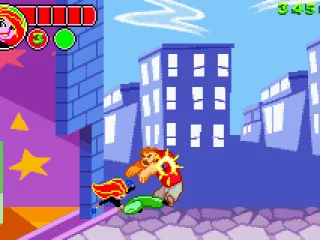 Watch Kim beat the stuffing out of foes!