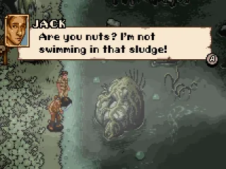 A boat is necessary to reach other shore.