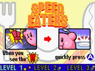 Speed Eaters: Each sub-game start of with instructions on how to play.
