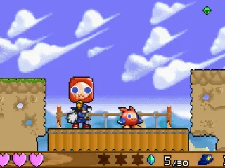 About to throw that block at an enemy