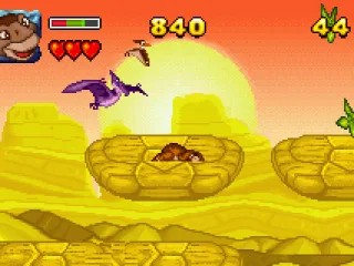 Ducking down can keep you safe from flying enemies