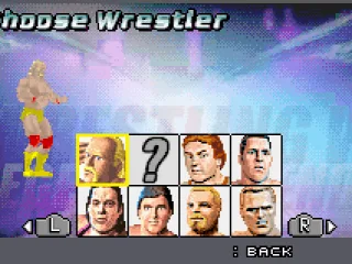 Choose a wrestler.