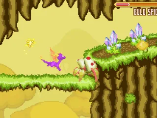 Spyro can get more health, magic and fury from these Gem Clumps