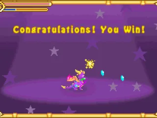 Successfully completing a mini-game will earn you experience gems