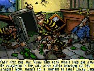 Intro: First thing the brothers did as free men was robbing the bank in Yuma City.