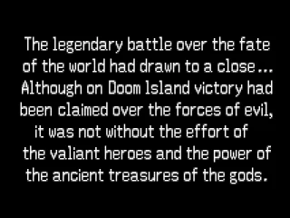 Story is told during introduction