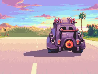 There's an animation of the bus driving and it looks stunning for the time.